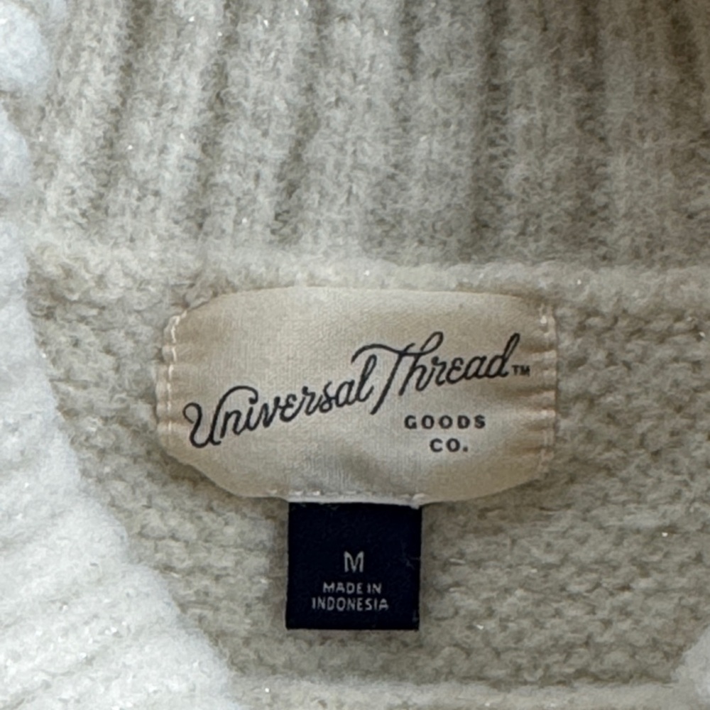 Turtleneck Sweater - Cream - Picture 2 of 5